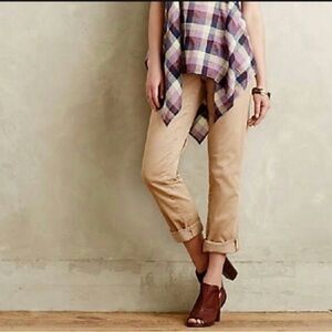 Anthropologie Pilcro and Letterpress Khaki Pants